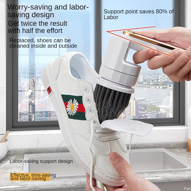 Brosse électrique multifonctio - Shoe Cleaning Brush avis et prix